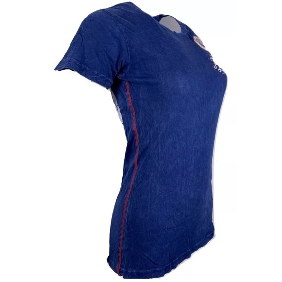 AFFLICTION Women's T-Shirt S/S CK TEXAS LEGEND Tee - Picture 6 of 9